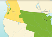 The Northern Frontier and the Oregon Territory