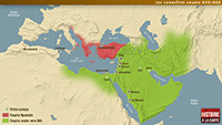 The Arab conquests 634-660