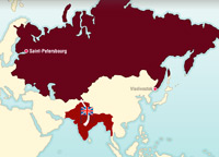 Expansion of the Russian Empire after 1815