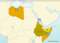 Independence for Italy’s African colonies