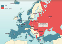 Military alliances in Europe 1949-1991