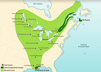 New France: Settlement of the territory