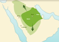 Creation of the Kingdom of Saudi Arabia by Ibn Saud