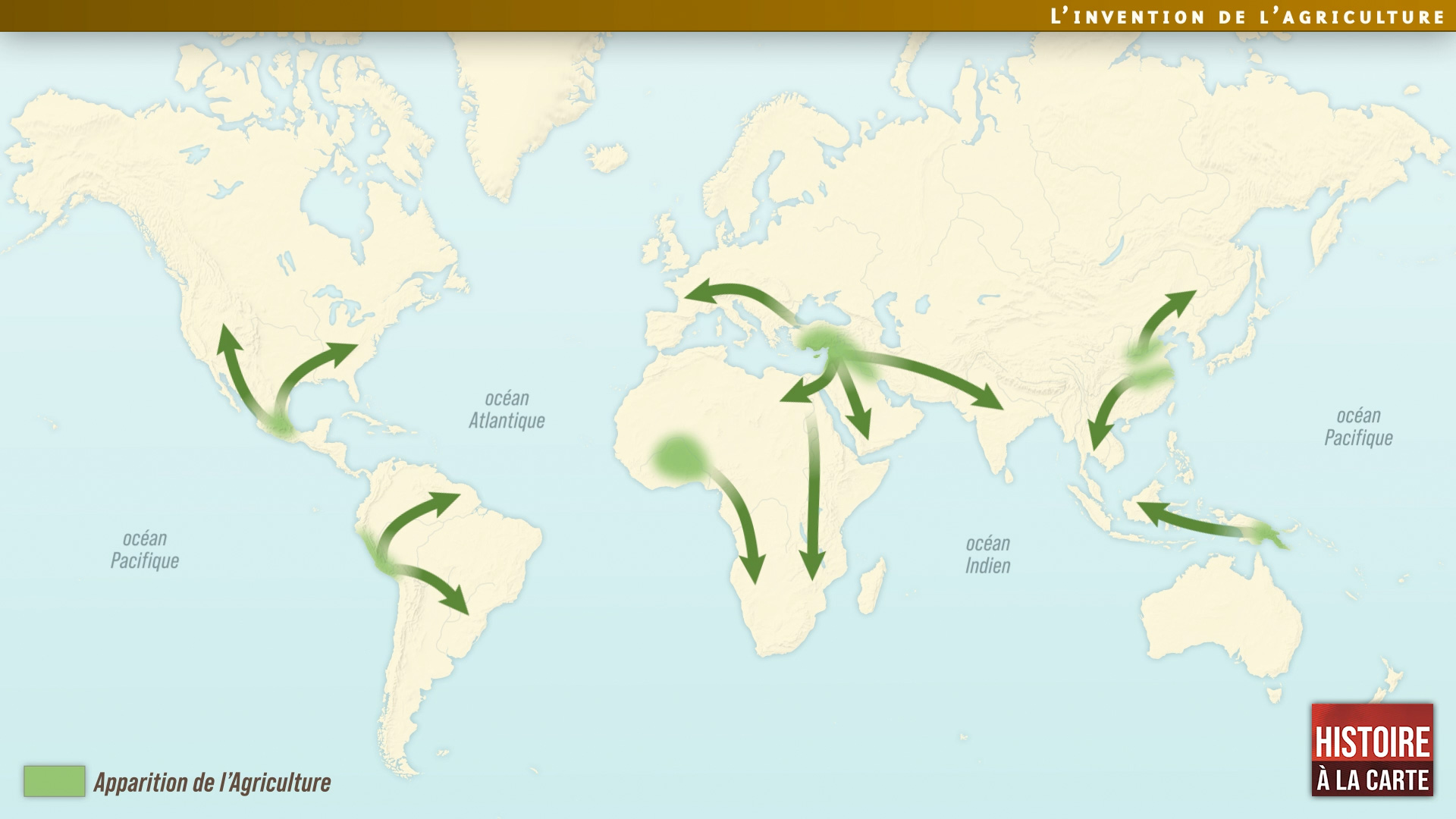 The invention of agriculture