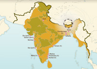 The British Empire in India